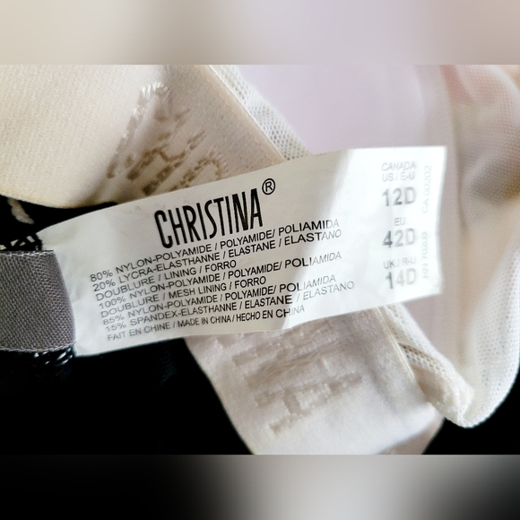 Christina Women's Chic/Vibrant Floral One Piece Swimsuit 12D - Picture 9 of 15